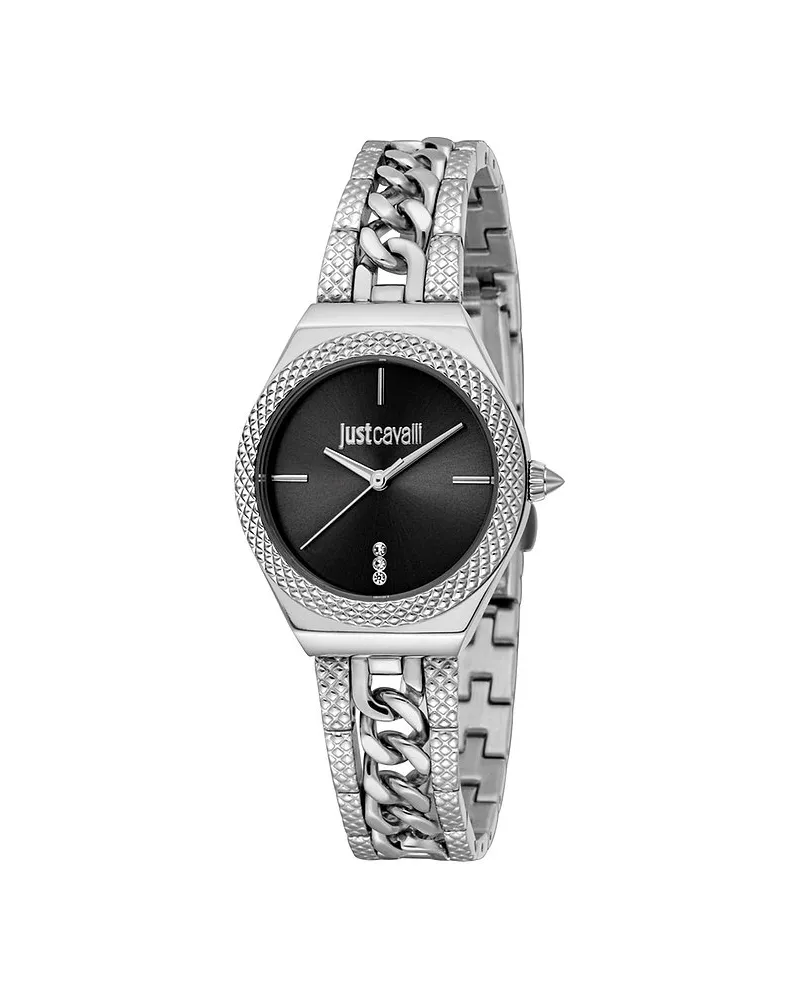 Just Cavalli Damenuhr Core Silber