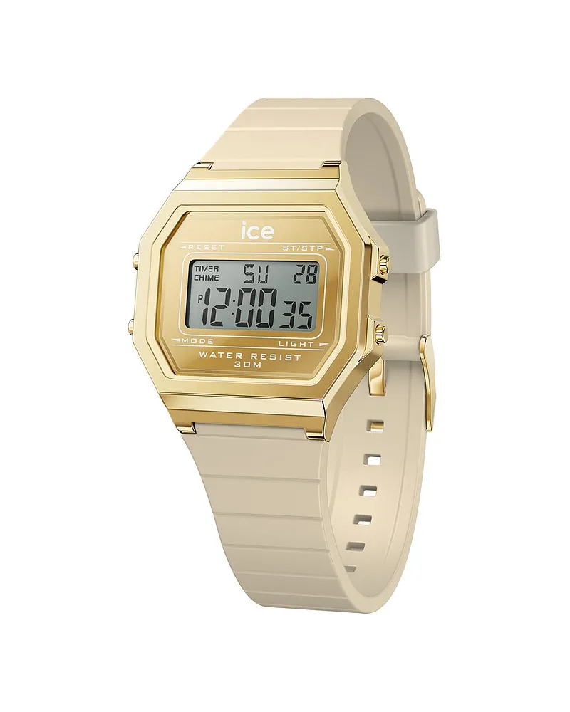 Ice Watch Damenuhr Digit Gelbgold