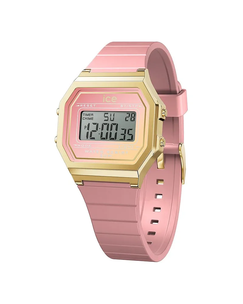 Ice Watch Damenuhr Digit Gelbgold