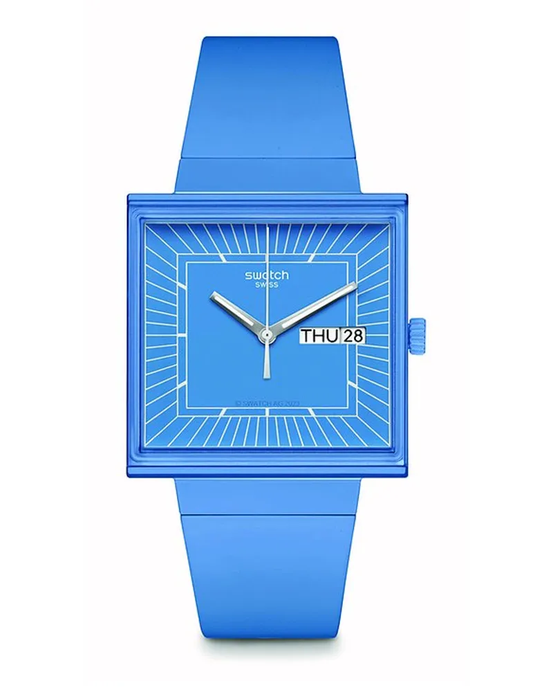 Swatch Unisexuhr Blau