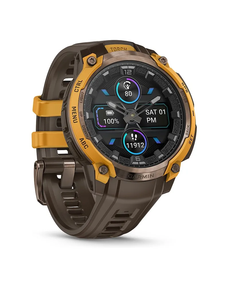 Garmin Smartwatch Instinct Crossover AMOLED Braun