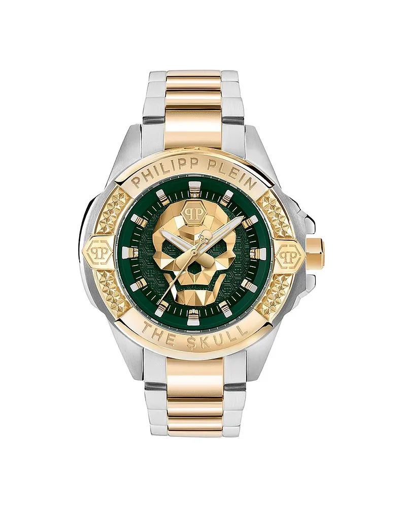 Philipp Plein Herrenuhr The Skull Bicolor