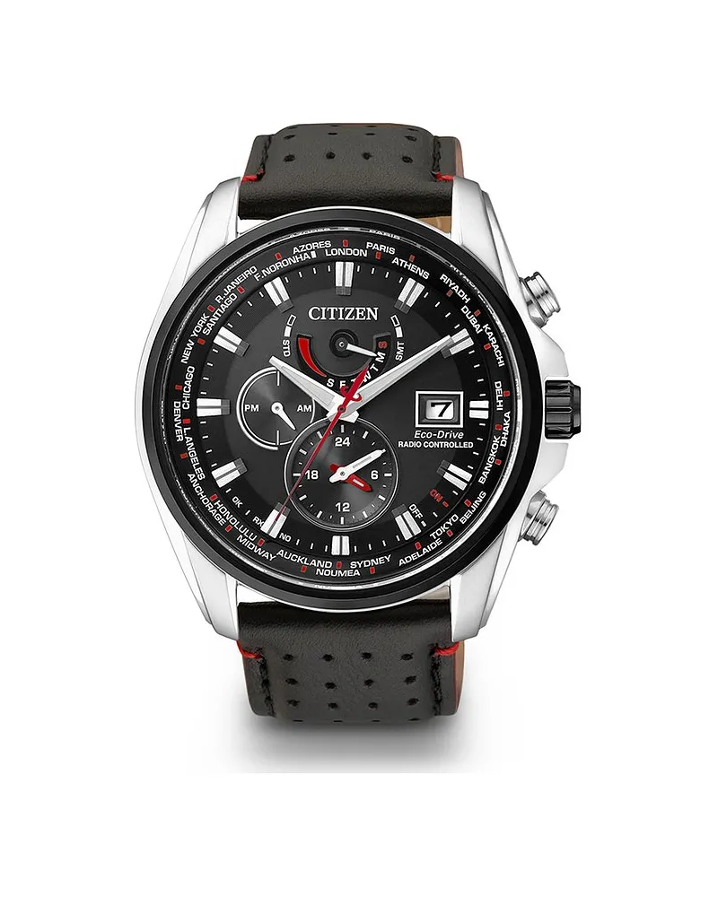 Citizen Herrenuhr Funkuhr Eco-Drive Schwarz
