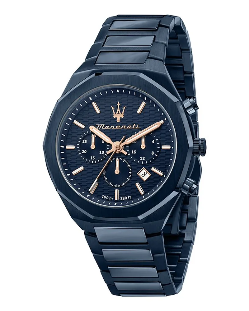 Maserati Chronograph Stile Blau