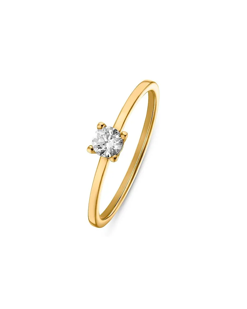 VALERIA Damenring Gelbgold