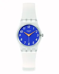 Swatch Damenuhr Transparent