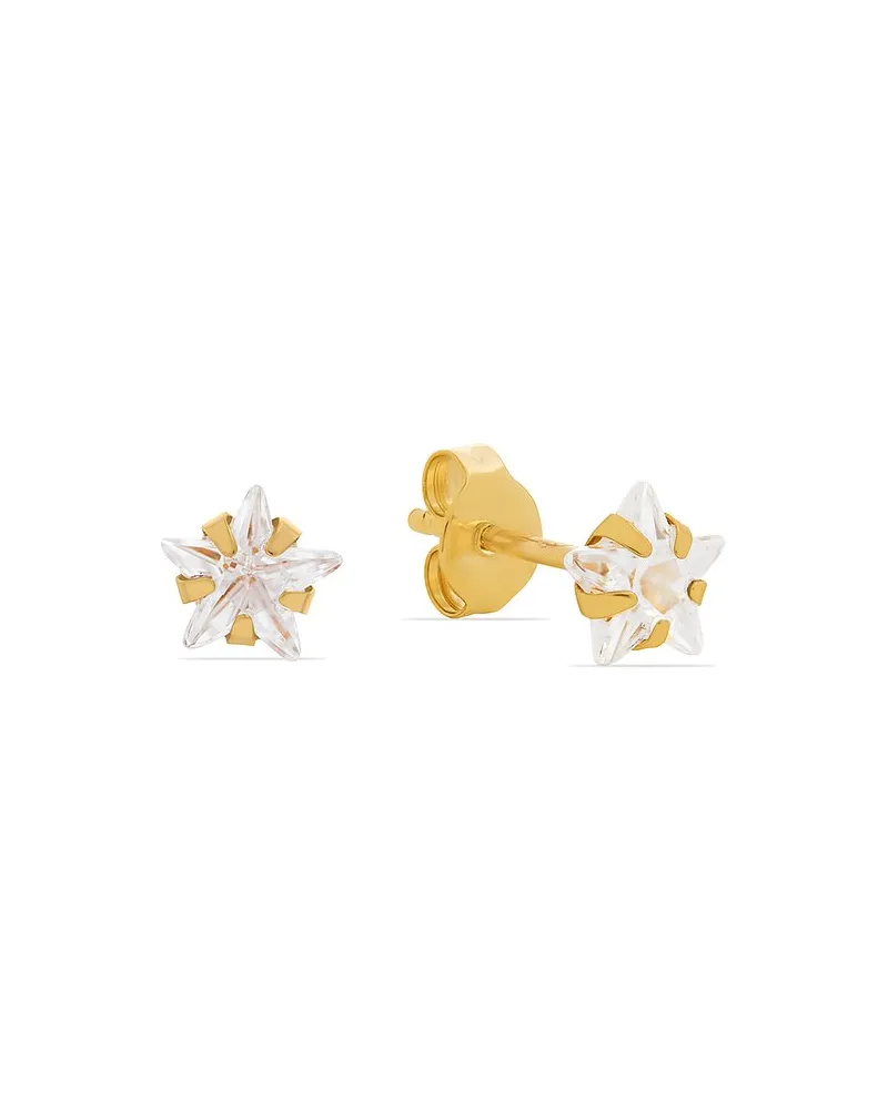 FAVS. Ohrstecker Gelbgold