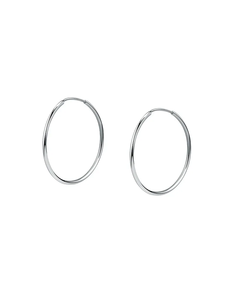 VALERIA Creolen Weißgold