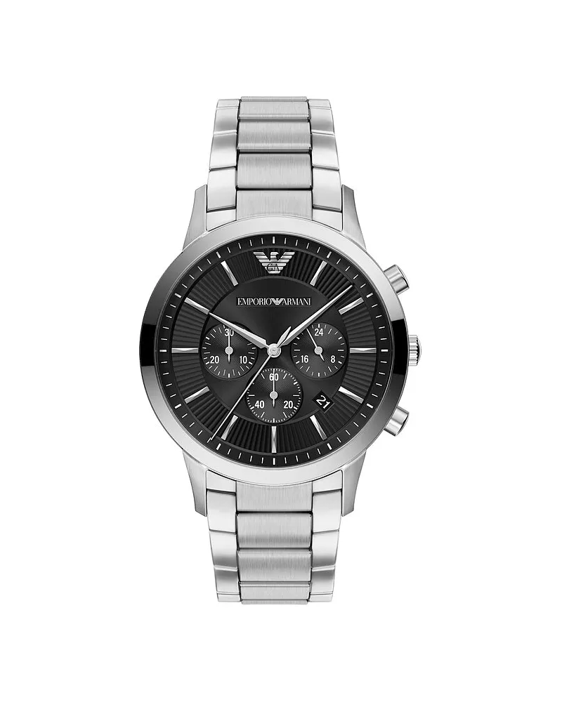 Emporio Armani Chronograph Silber
