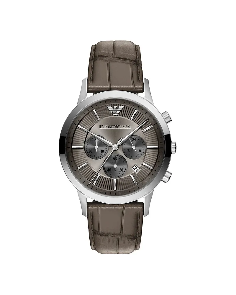 Emporio Armani Chronograph Silber