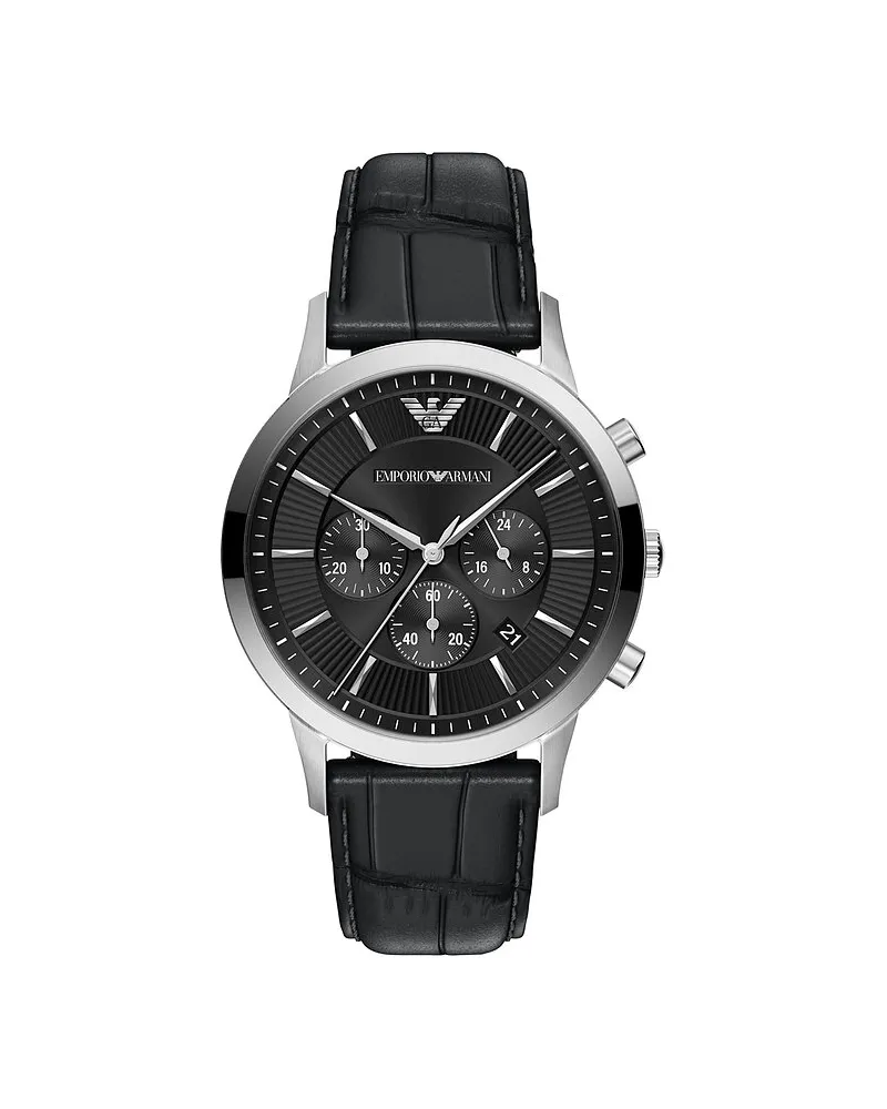 Emporio Armani Chronograph Silber