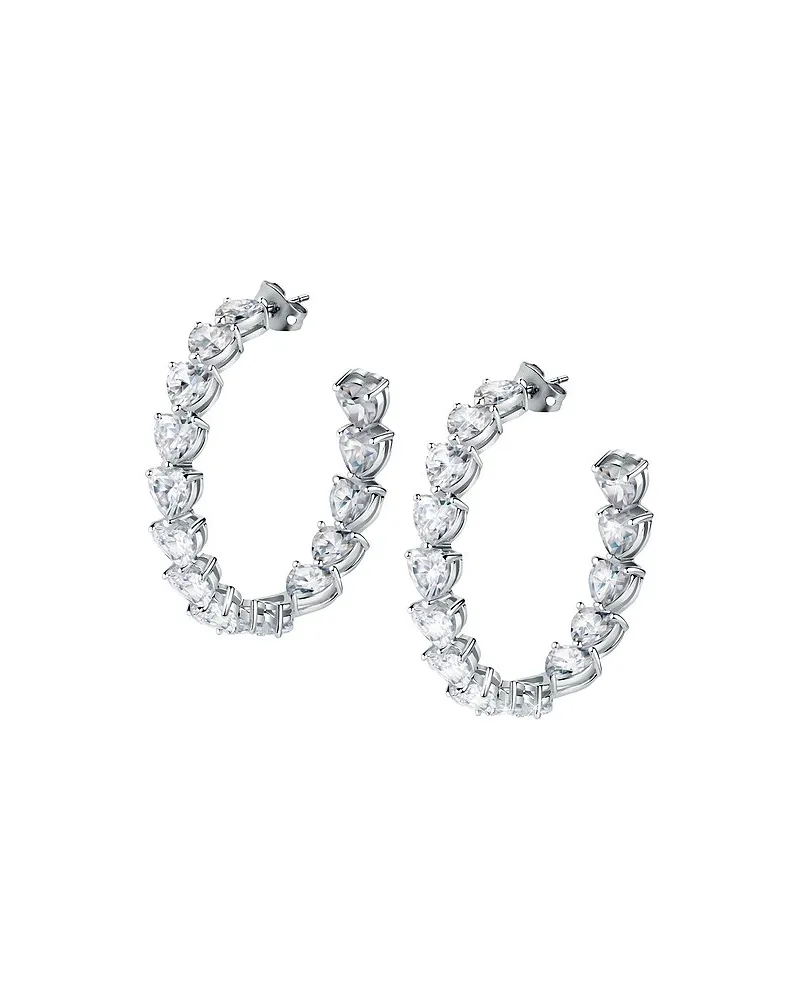 Chiara Ferragni Creolen Infinity Love Silber