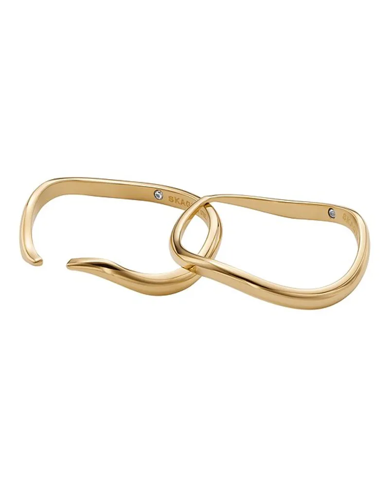 Skagen Damenring ESSENTIAL WAVES Gold