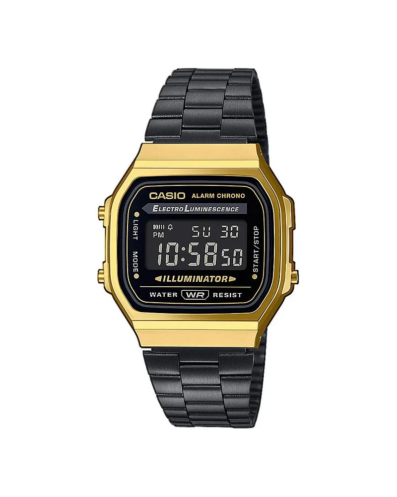 Casio Unisexuhr Vintage Iconic Gelbgold