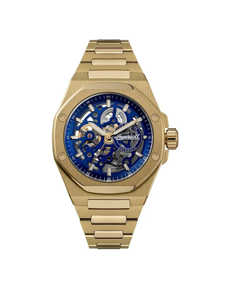 Ingersoll Herrenuhr The Faller, 43mm (S Gold