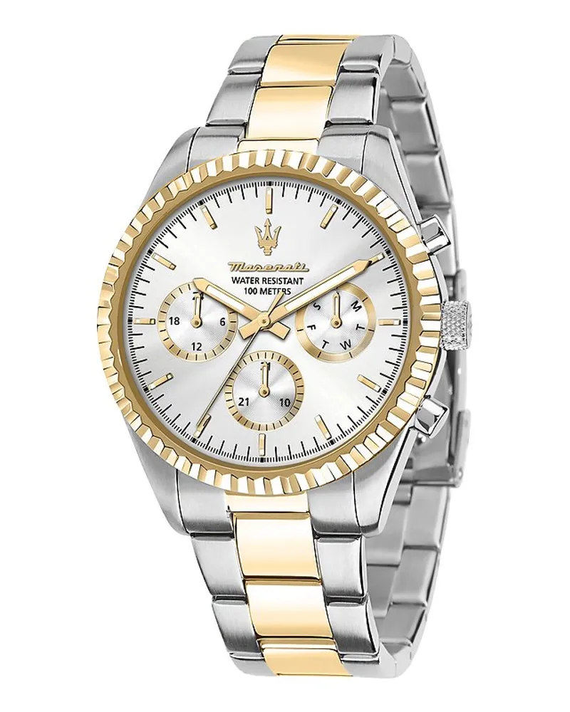 Maserati Herrenuhr Competizione Weiß