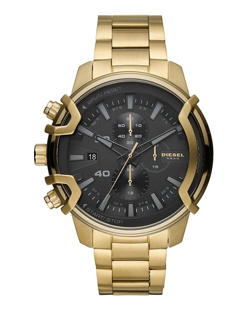 Diesel Chronograph Griffed Gold