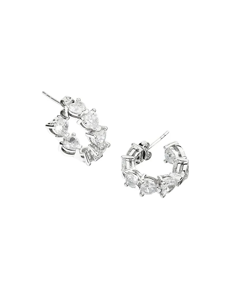 Chiara Ferragni Creolen Infinity Love Silber