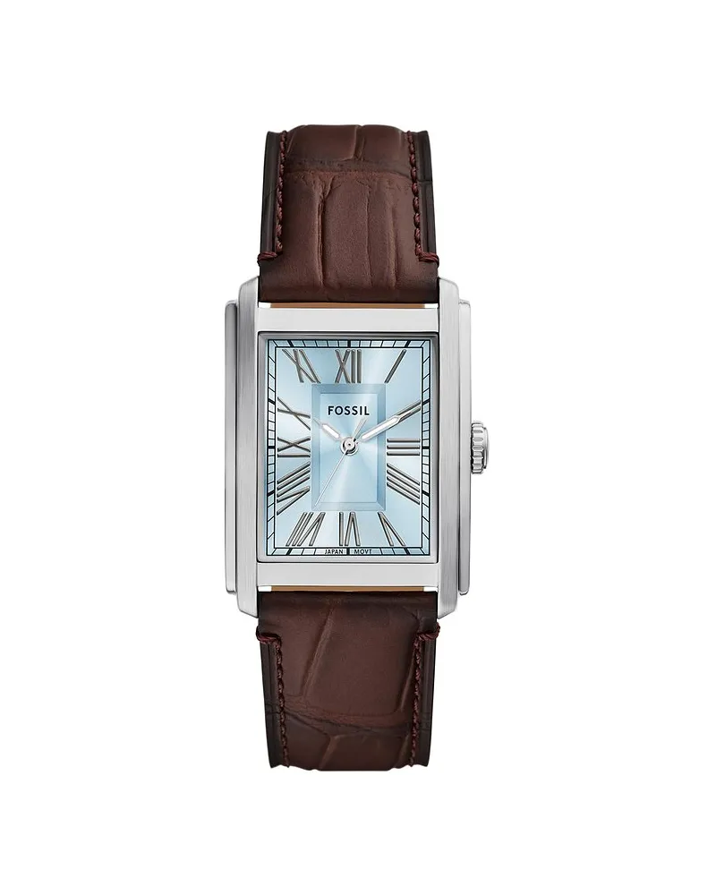 Fossil Herrenuhr CARRAWAY Silber