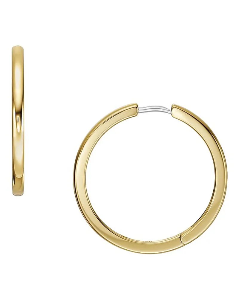 Fossil Creolen JEWELRY Gold