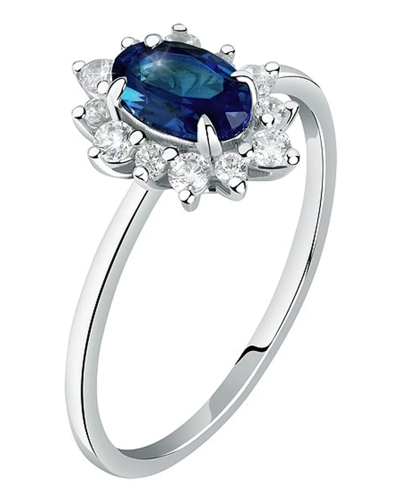 Live Diamond Damenring Weißgold