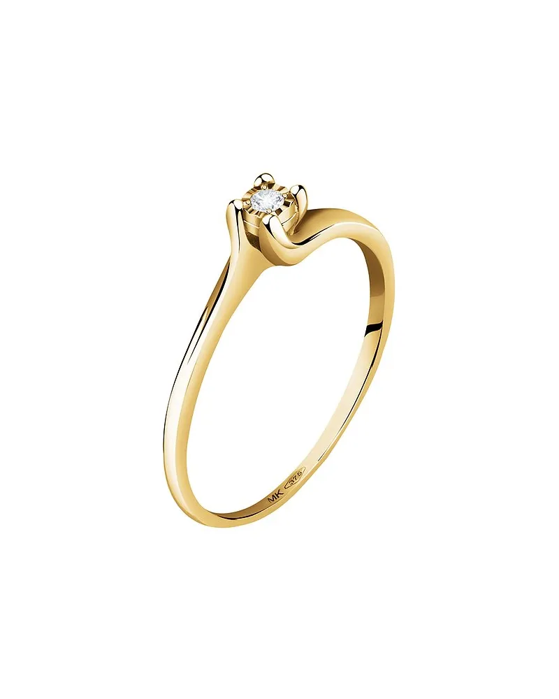 VALERIA Damenring Gelbgold