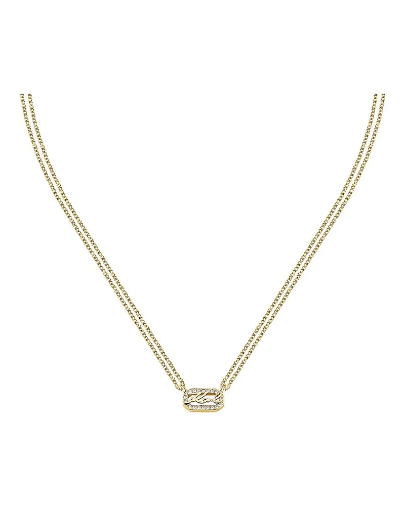 Karl Lagerfeld Kette Gelbgold