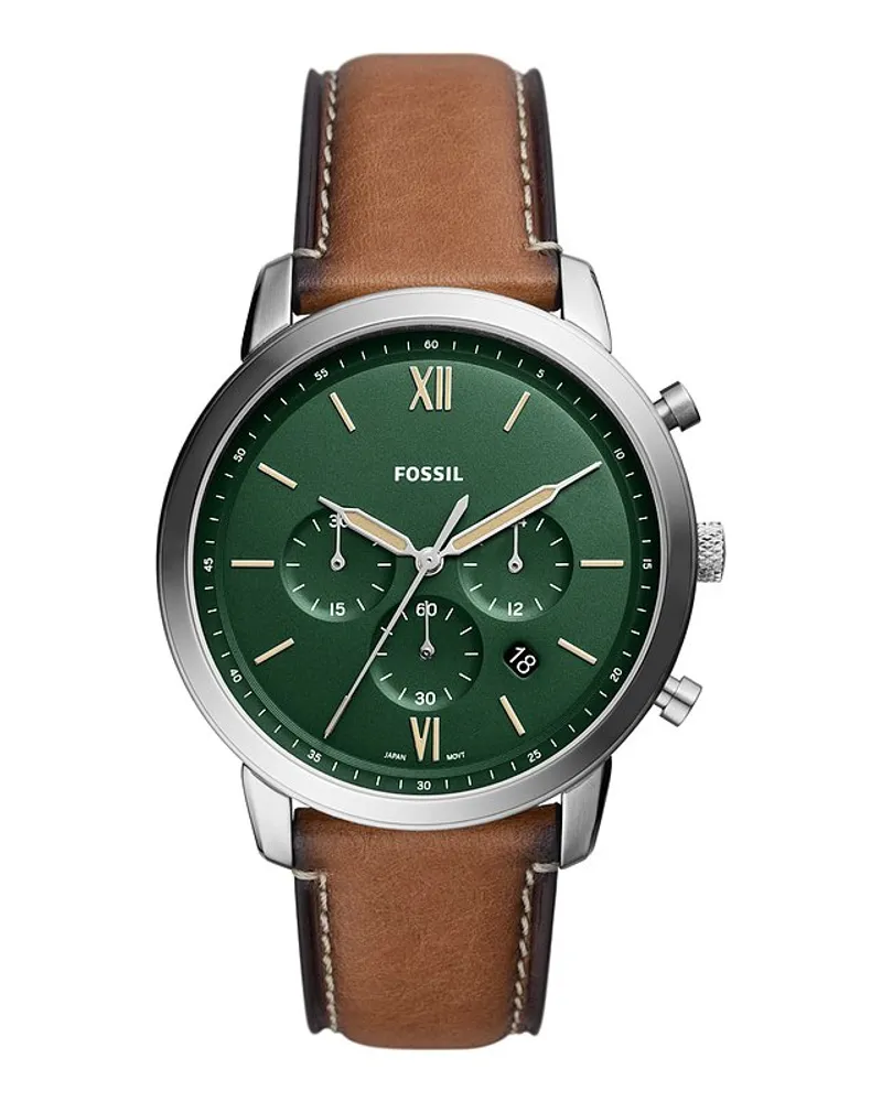 Fossil Chronograph Neutra Silber