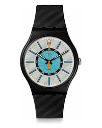 Swatch Unisexuhr 2403  POWER OF NATURE Schwarz