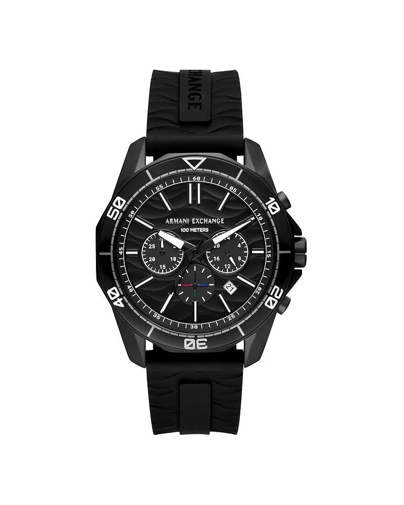 Armani Exchange Chronograph Schwarz