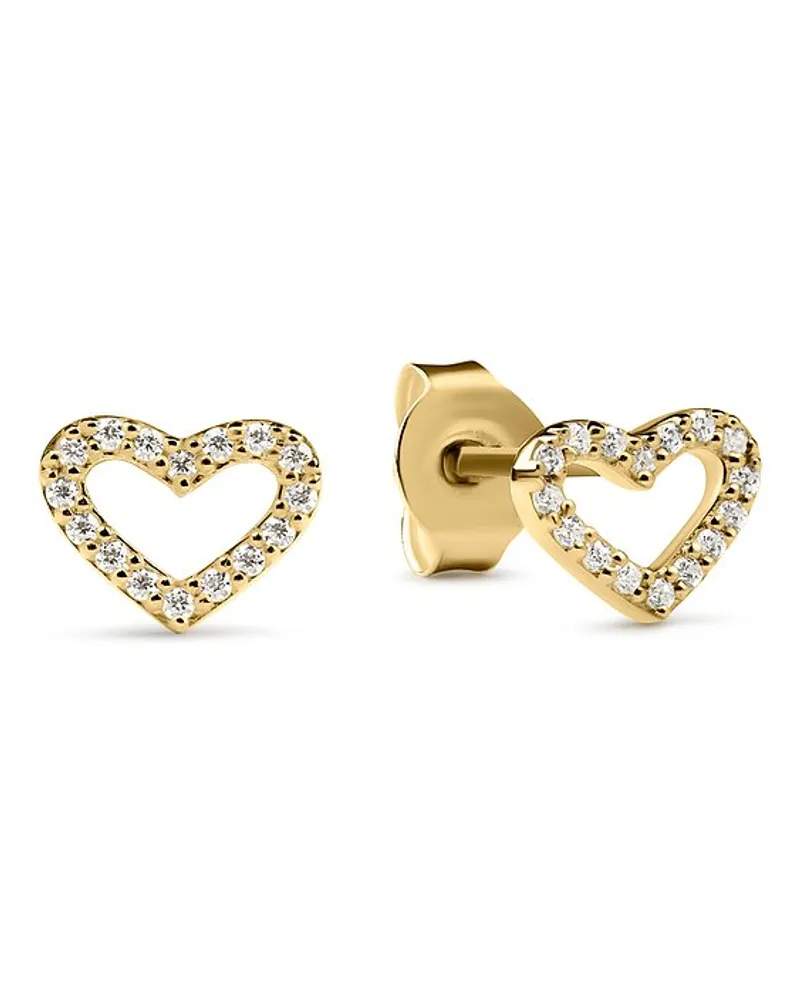 FAVS. Ohrstecker Gelbgold