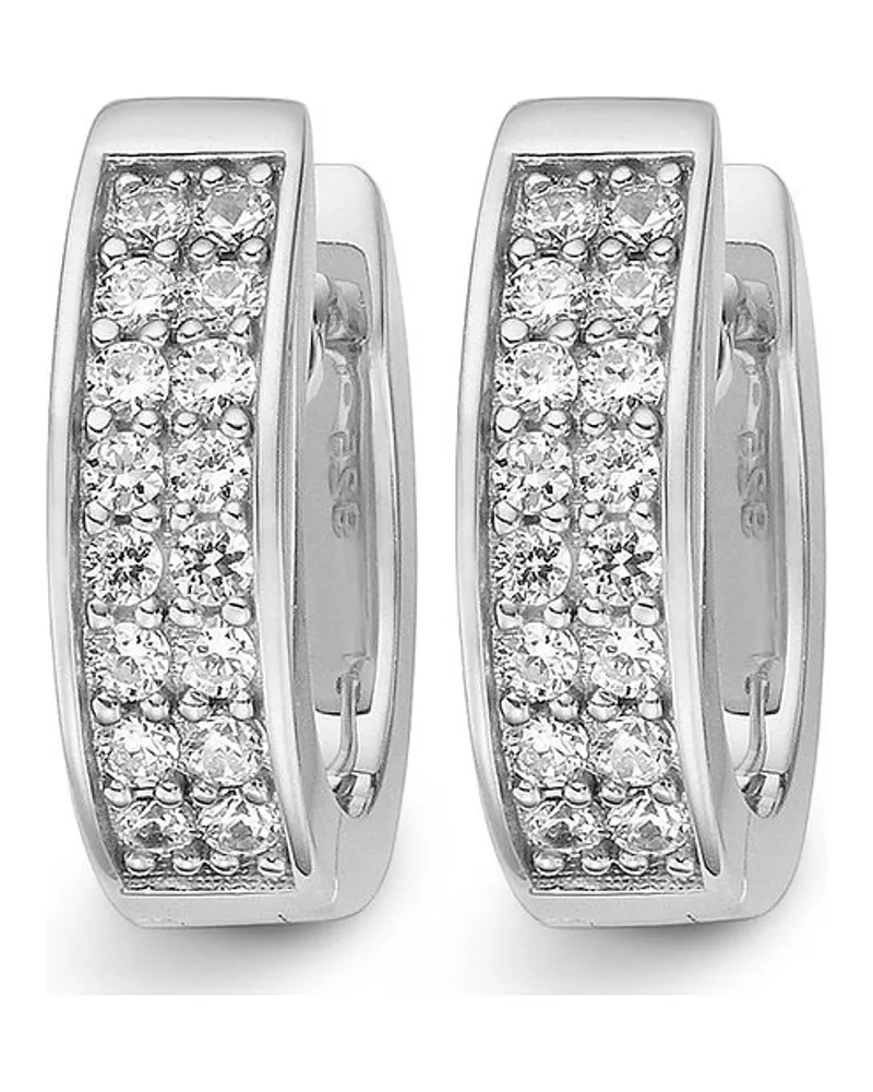 JETTE Creolen ENDLESS Silber