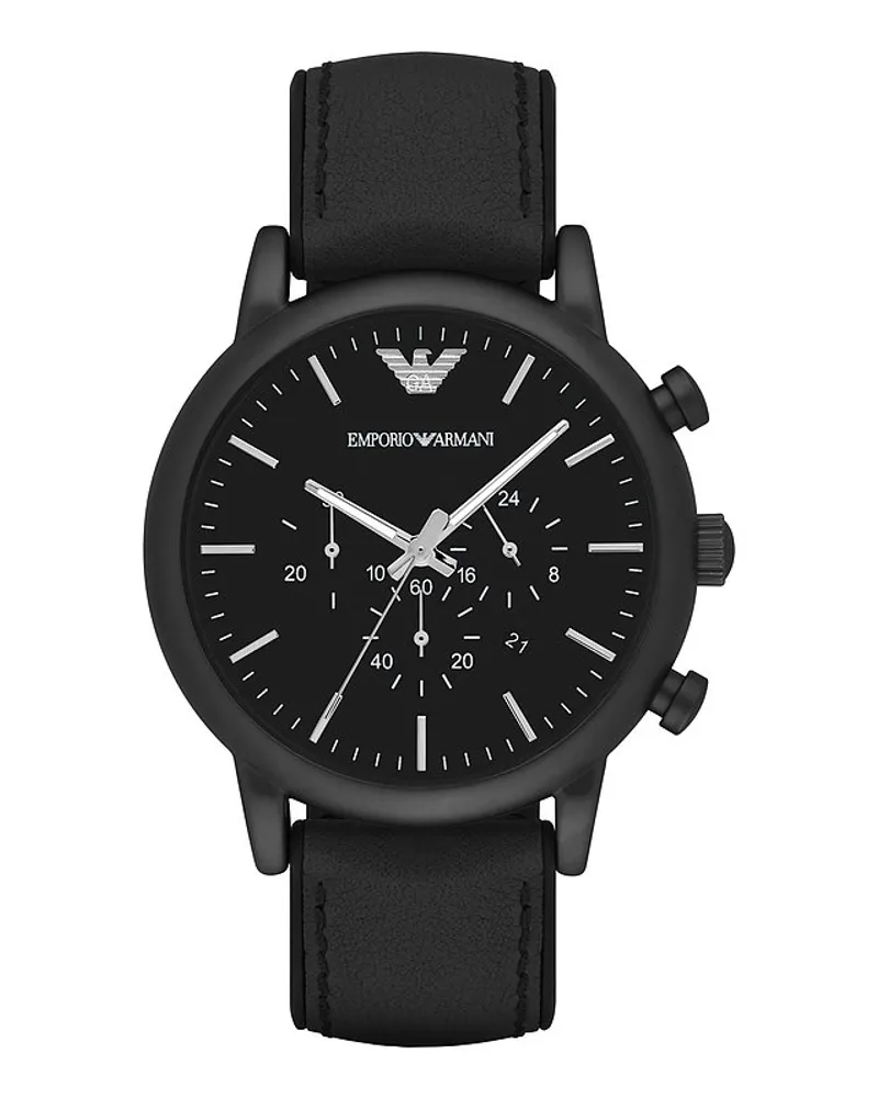 Emporio Armani Chronograph Schwarz