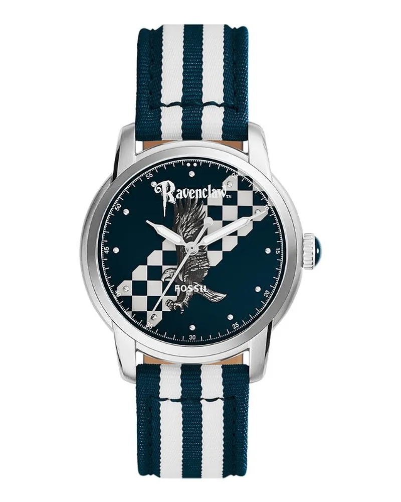 Fossil Herrenuhr Harry Potter Ravenclaw Blau