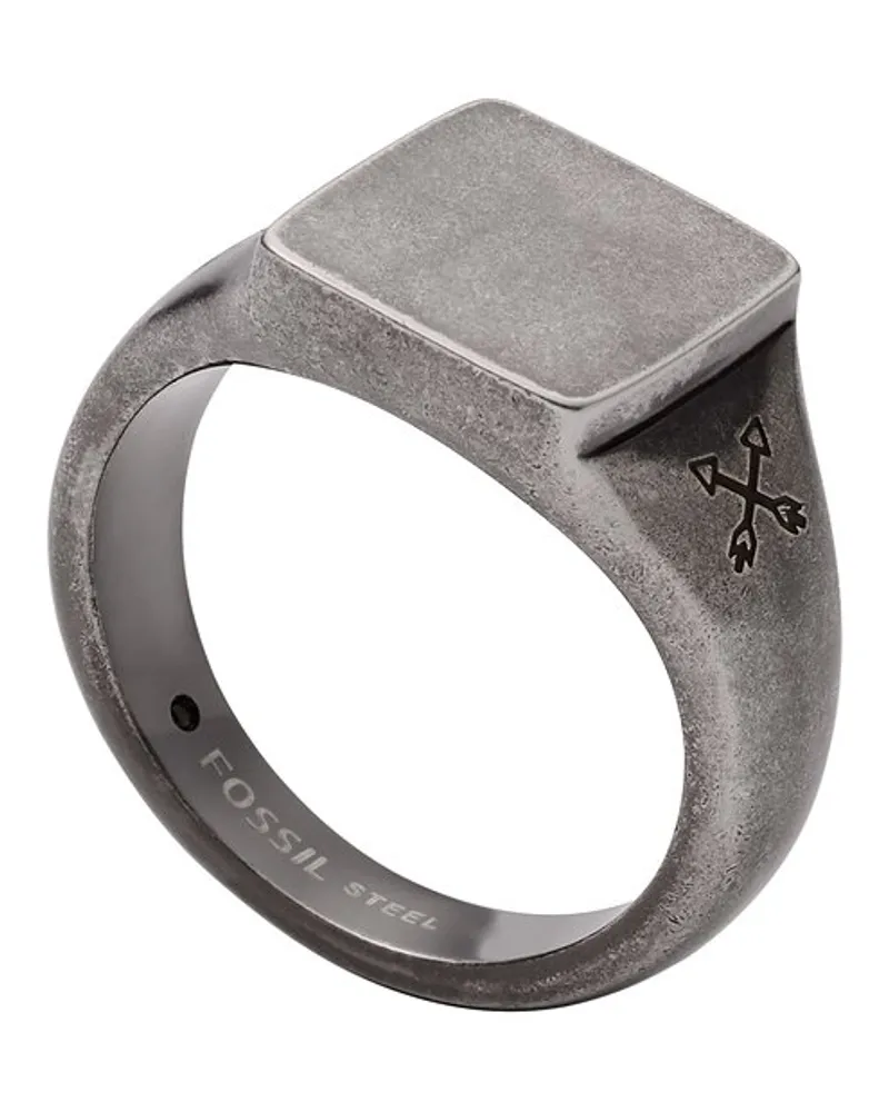 Fossil Herrenring Vintage Casual Silber