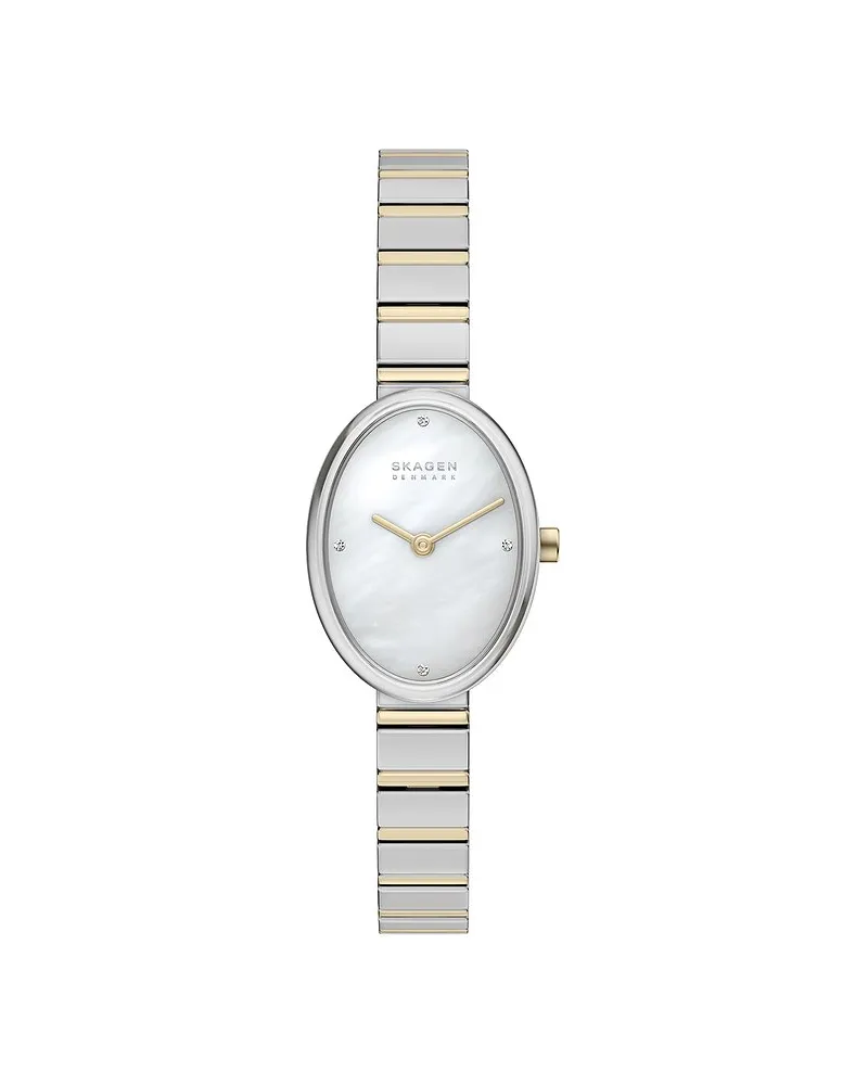 Skagen Damenuhr Anita Oval Silber
