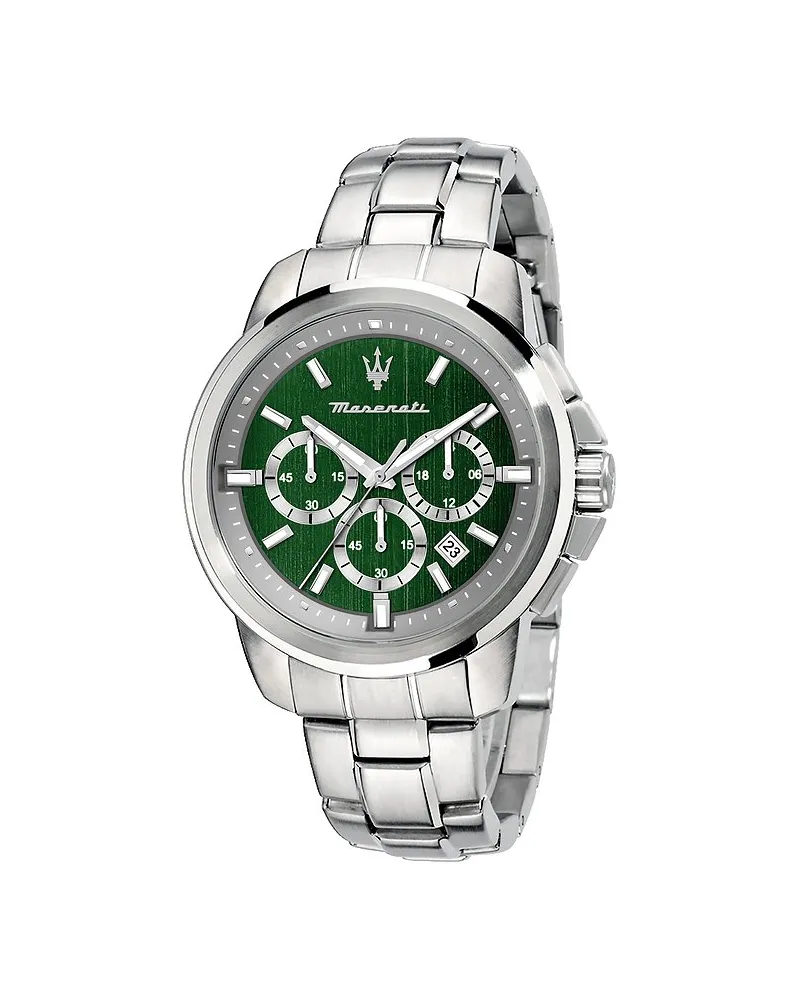 Maserati Chronograph Successo Silber