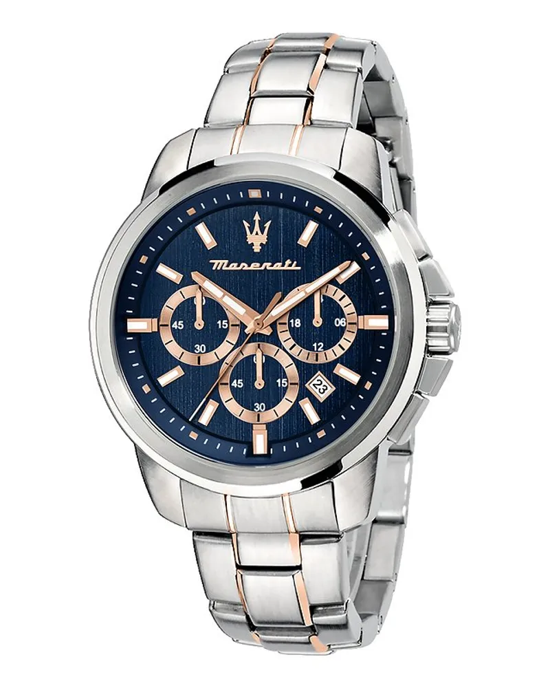 Maserati Chronograph Successo Silber