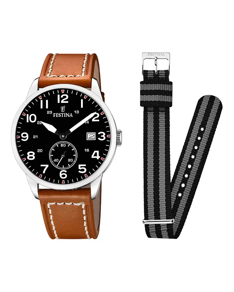 Festina Herrenuhr Silber