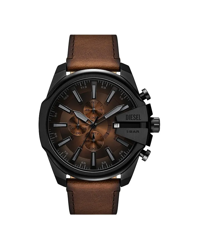 Diesel Chronograph Mega Chief Slim Schwarz