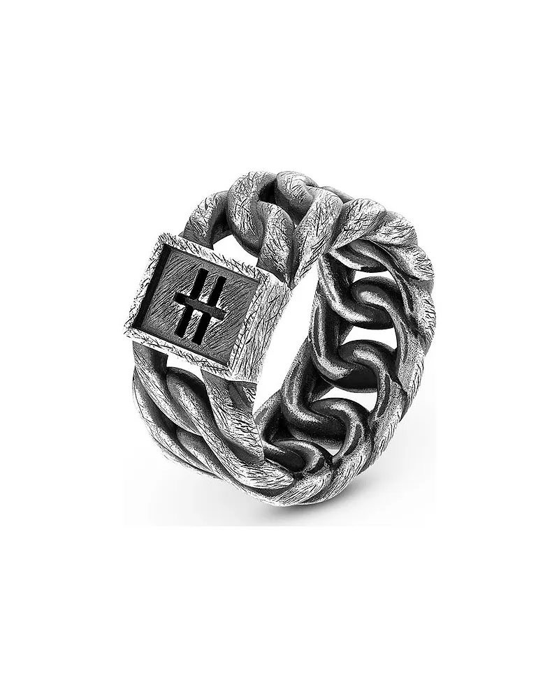 UNSAME Herrenring Silber