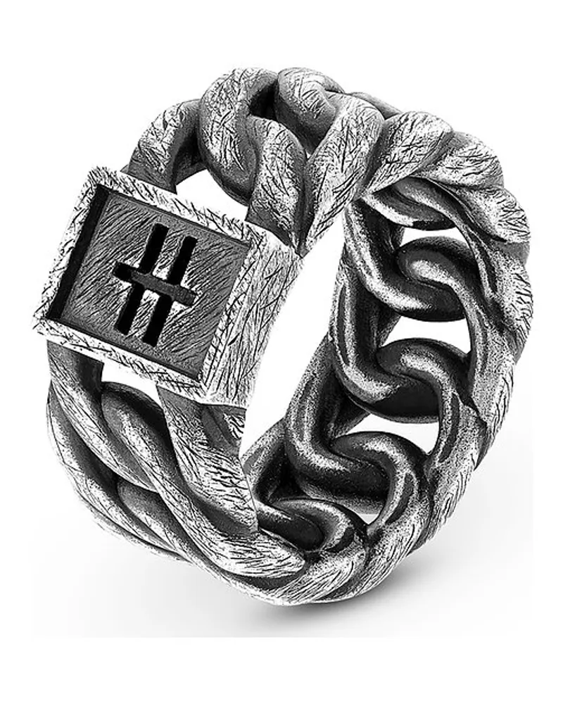 UNSAME Herrenring Silber