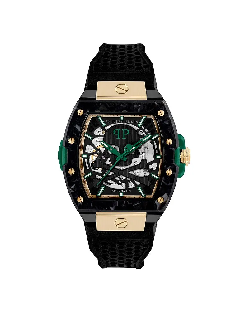 Philipp Plein Herrenuhr The Skeleton 2.0 Schwarz
