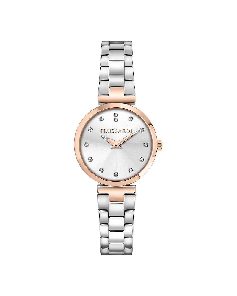Trussardi Damenuhr Loud Silber