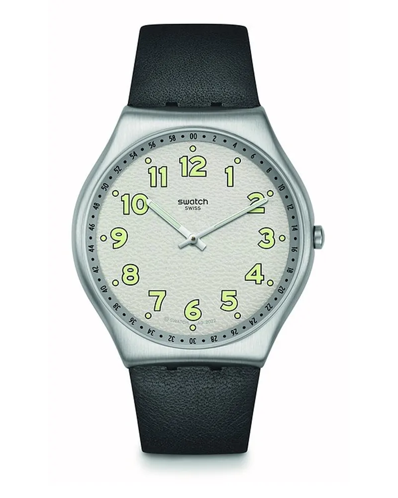 Swatch Unisexuhr Silber