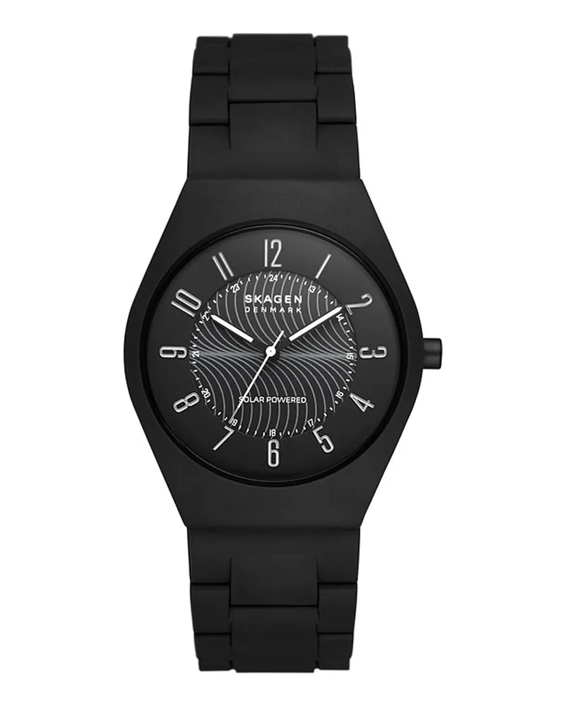 Skagen Herrenuhr Grenen Ocean Schwarz