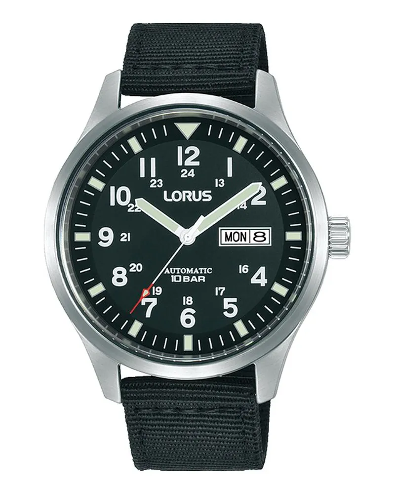 Lorus Herrenuhr Mechanical Silber