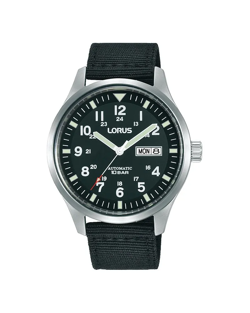 Lorus Herrenuhr Mechanical Silber