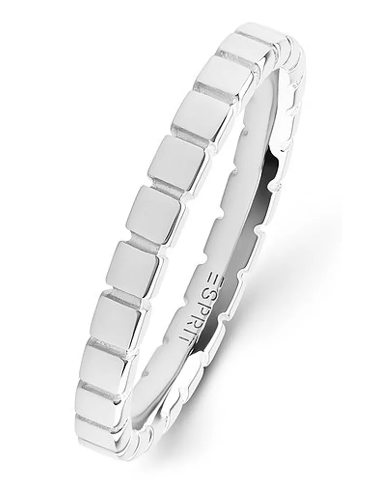 Esprit Damenring Linear Narrow Silber