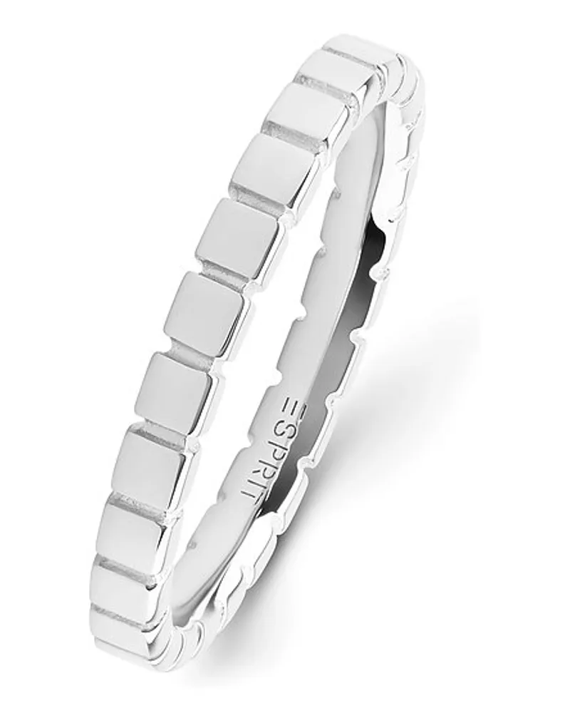 Esprit Damenring Linear Narrow Silber